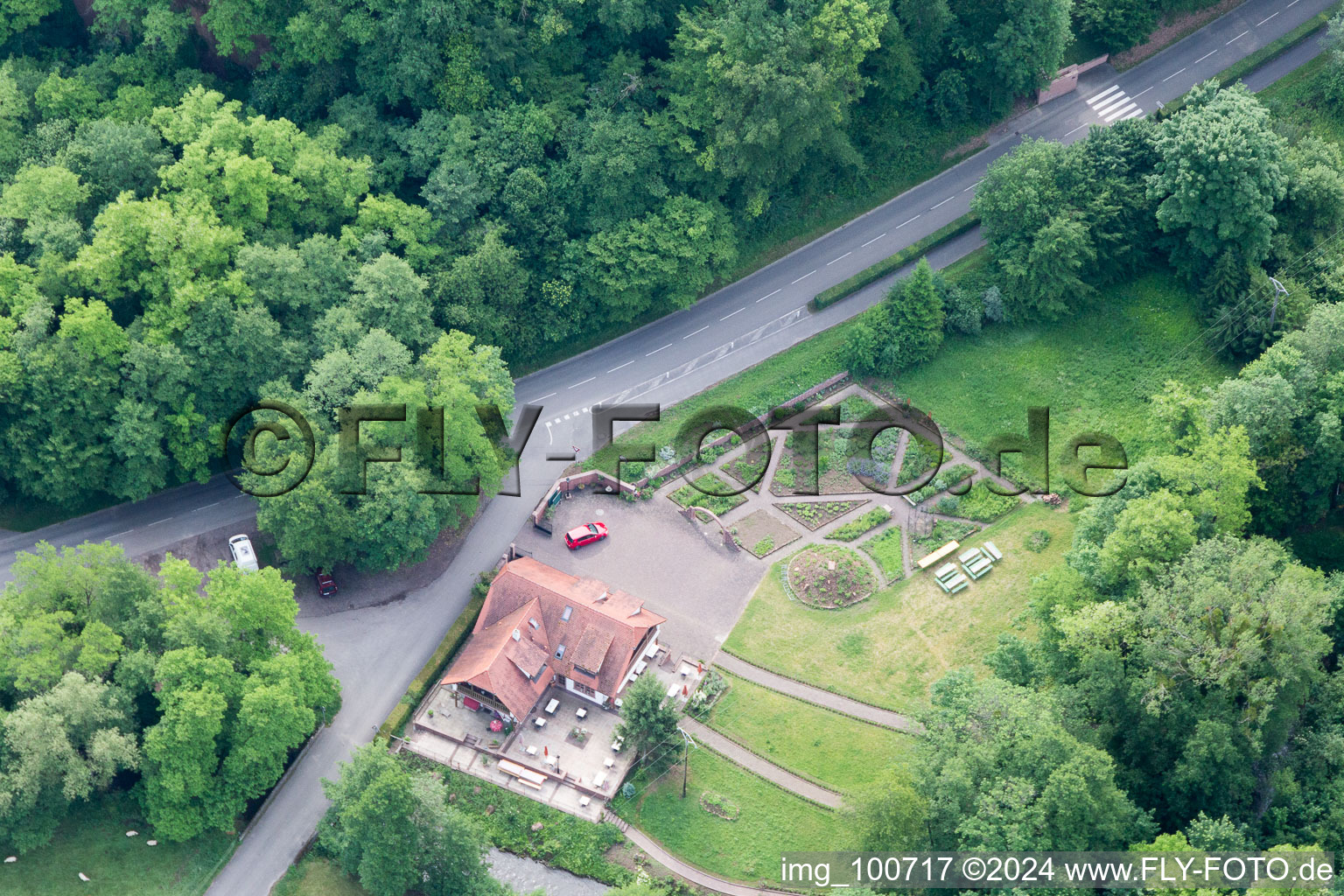 Photographie aérienne de Sankt Germannshof dans le département Rhénanie-Palatinat, Allemagne