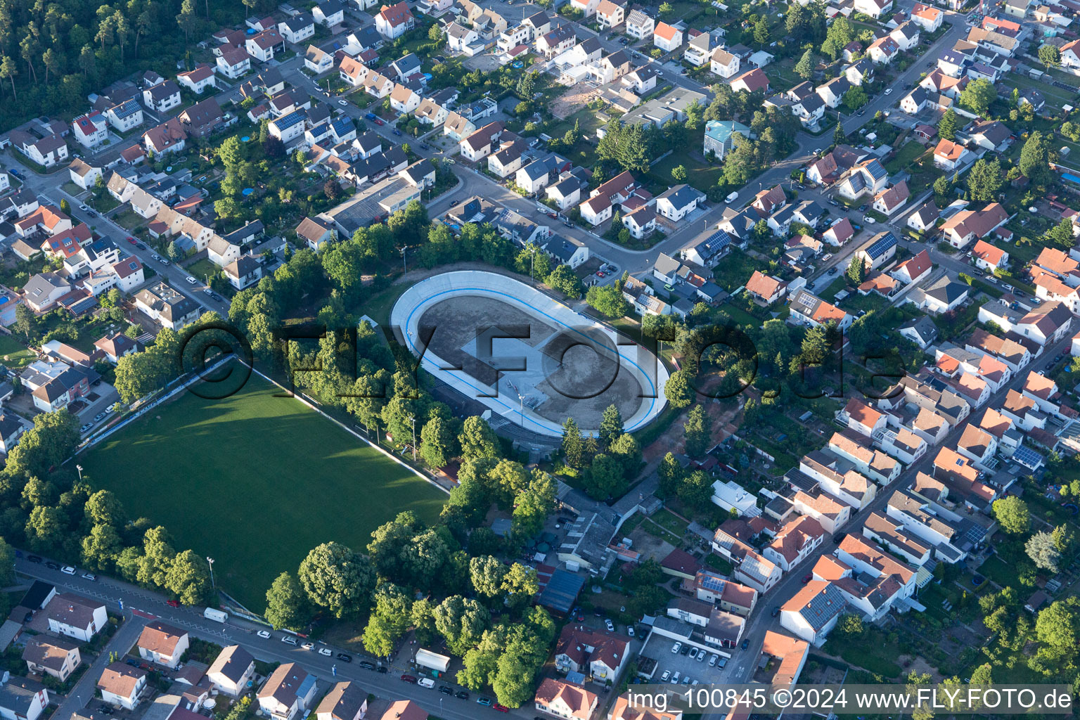 Dudenhofen dans le département Rhénanie-Palatinat, Allemagne d'en haut