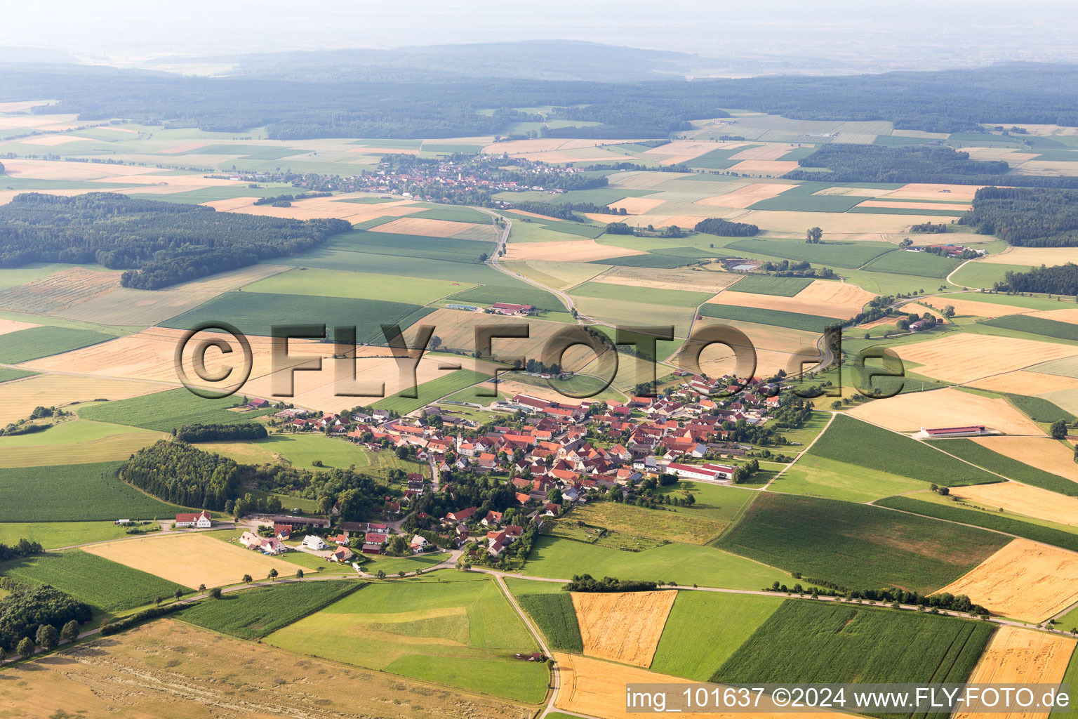 Forheim dans le département Bavière, Allemagne d'en haut