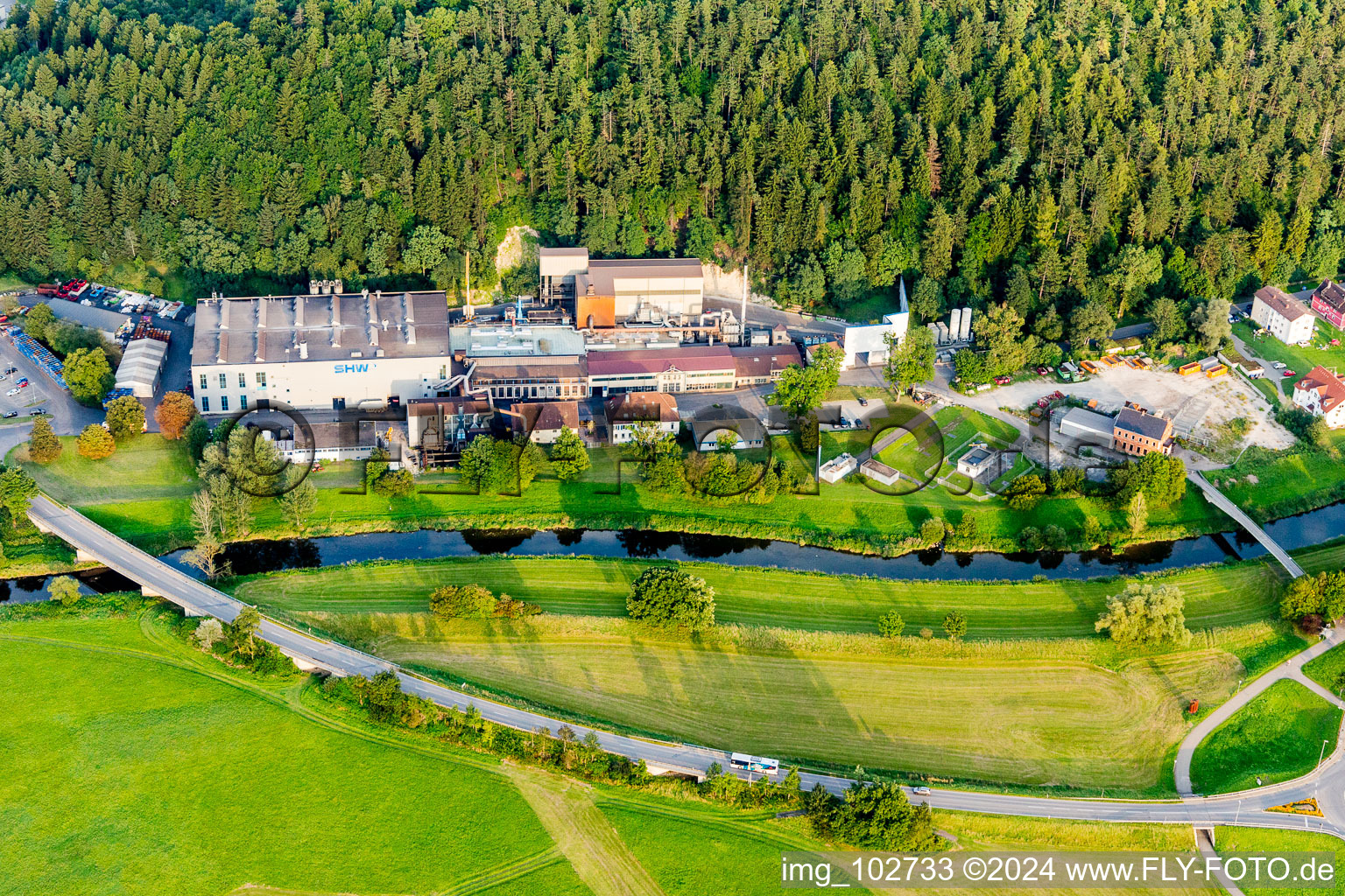 Vue aérienne de Tuttlingen dans le département Bade-Wurtemberg, Allemagne