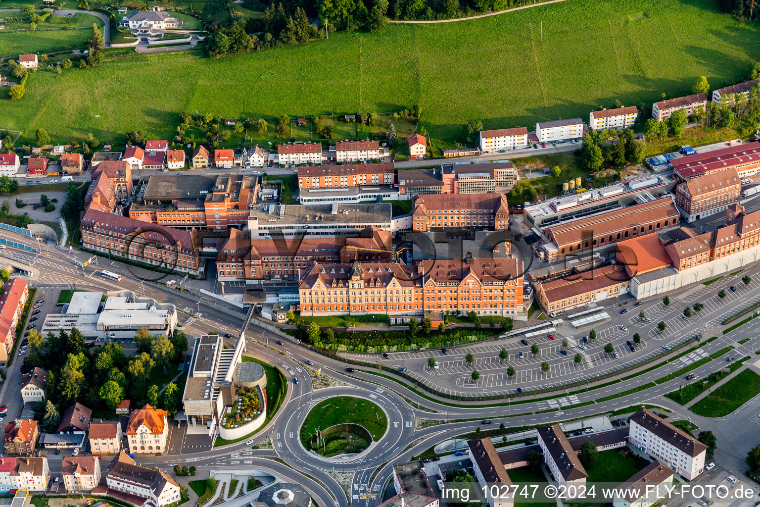 Enregistrement par drone de Tuttlingen dans le département Bade-Wurtemberg, Allemagne