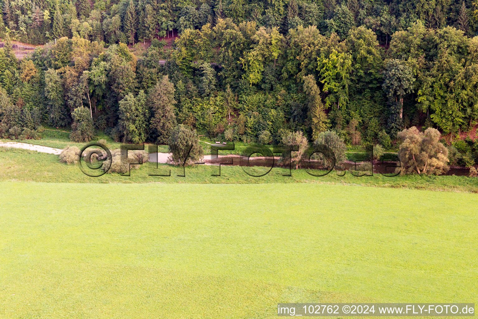 Photographie aérienne de Immendingen dans le département Bade-Wurtemberg, Allemagne