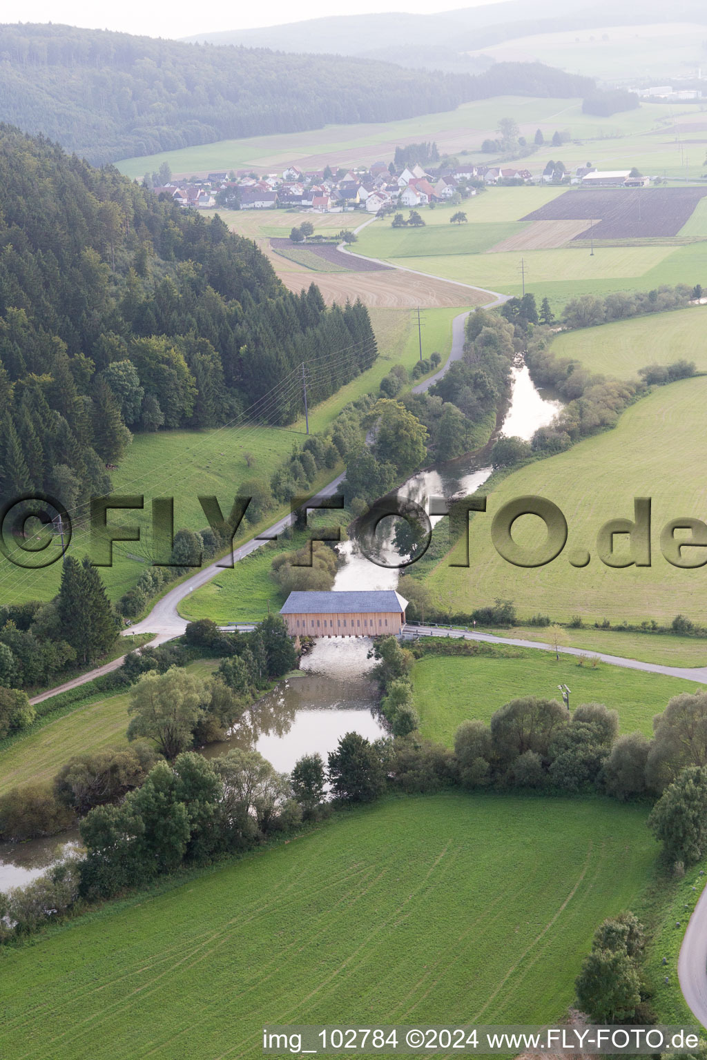 Quartier Zimmern in Immendingen dans le département Bade-Wurtemberg, Allemagne d'en haut