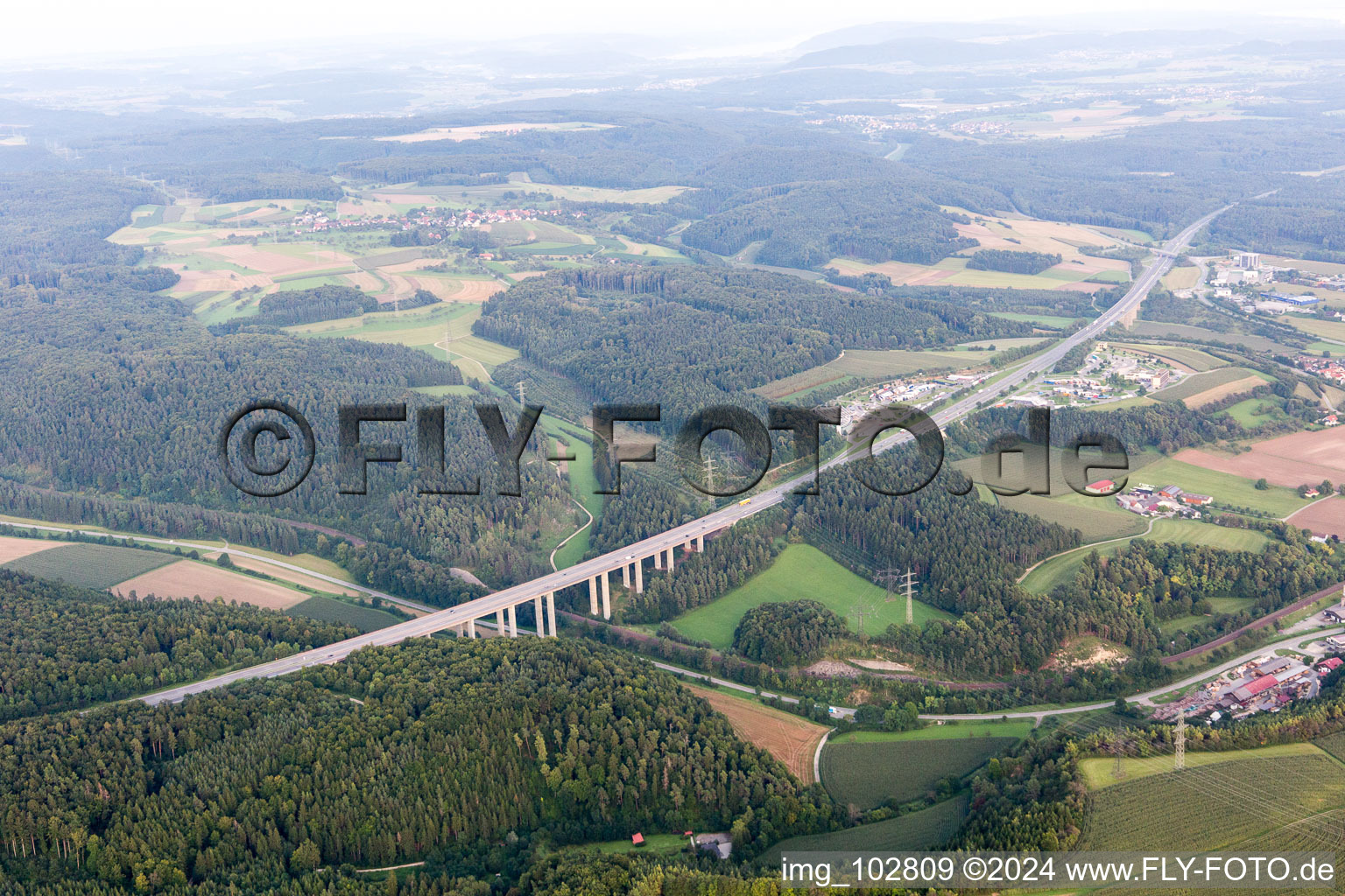 Engen dans le département Bade-Wurtemberg, Allemagne d'en haut