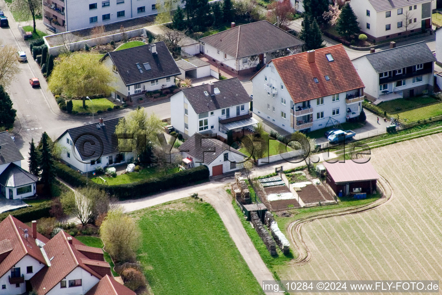 Image drone de Kandel dans le département Rhénanie-Palatinat, Allemagne