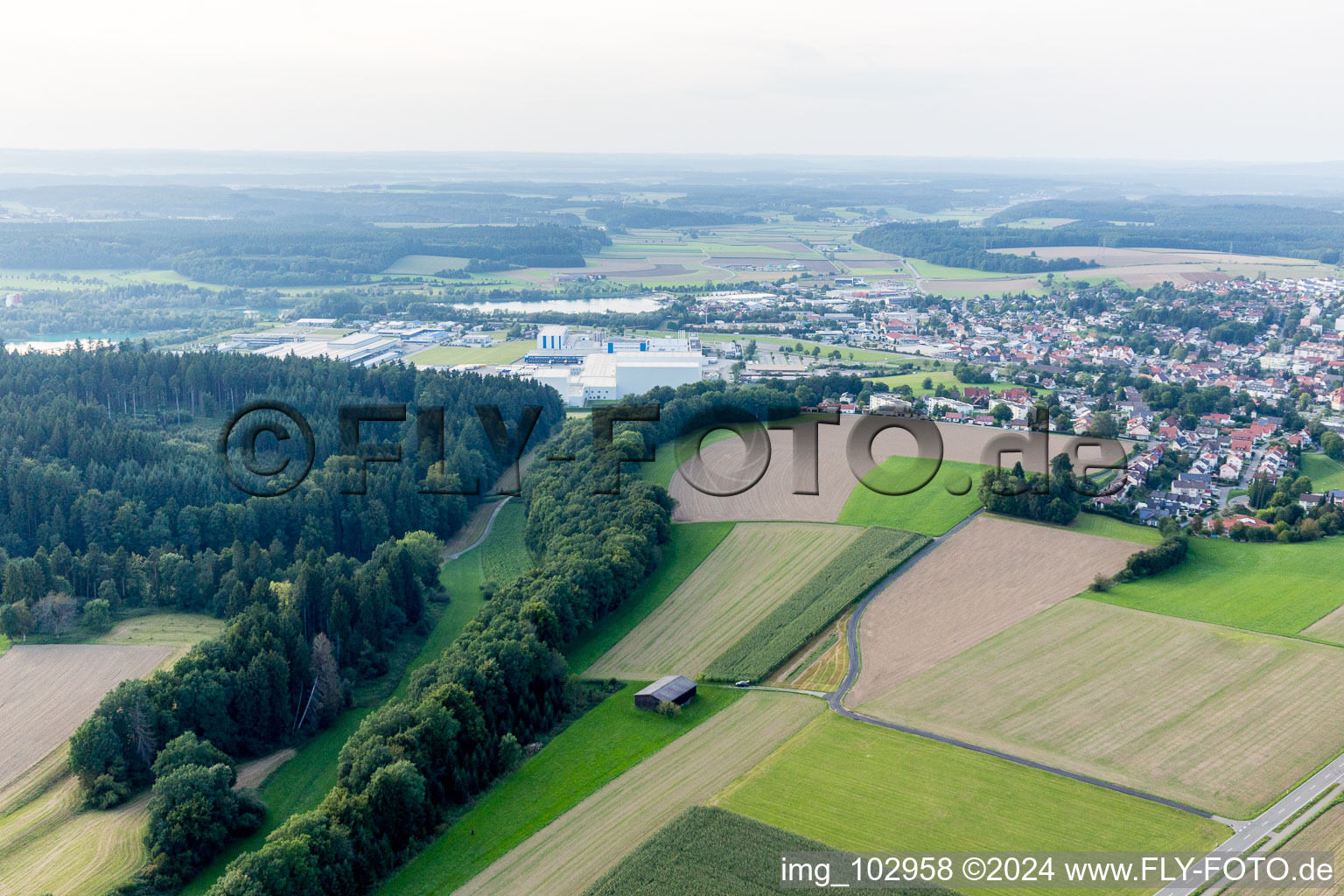 Photographie aérienne de Pfullendorf dans le département Bade-Wurtemberg, Allemagne