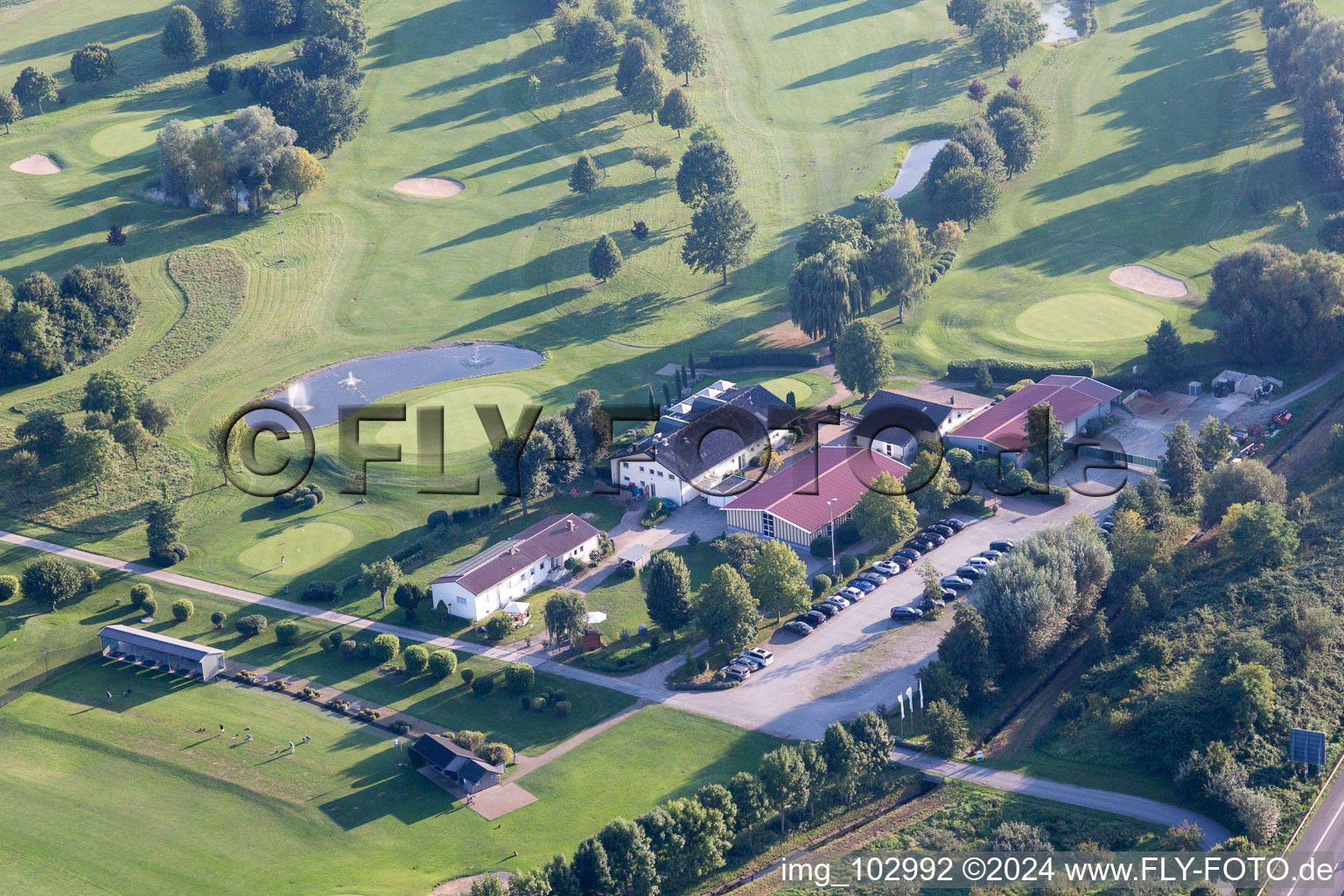 Photographie aérienne de Club de golf à Bensheim dans le département Hesse, Allemagne