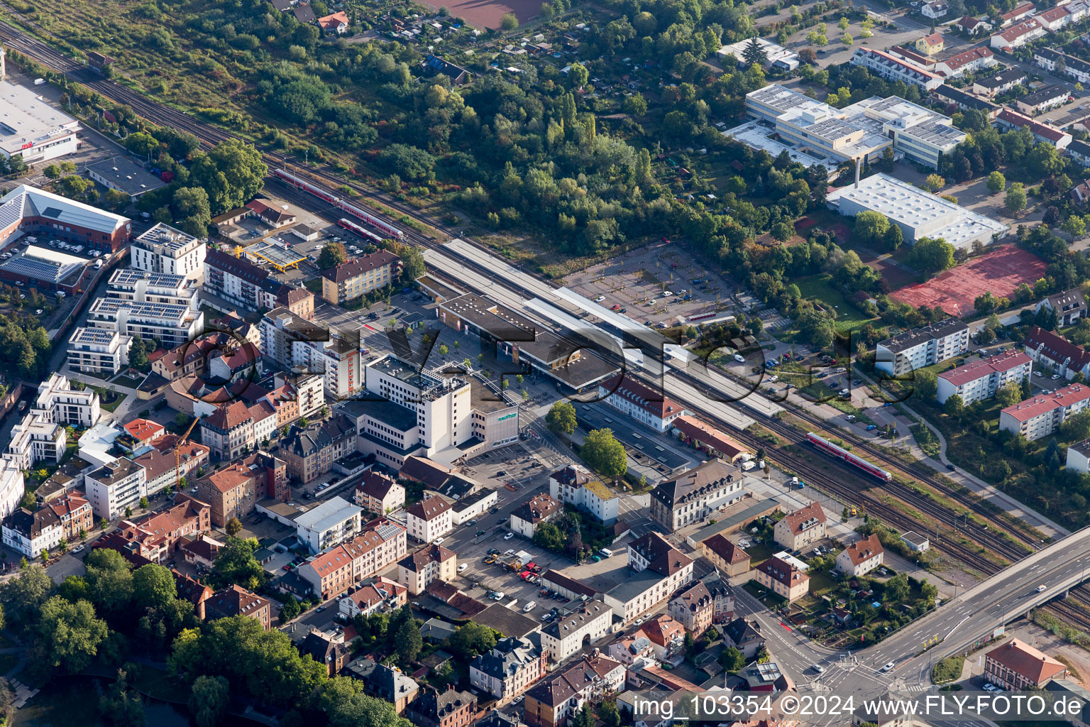 Image drone de Landau in der Pfalz dans le département Rhénanie-Palatinat, Allemagne