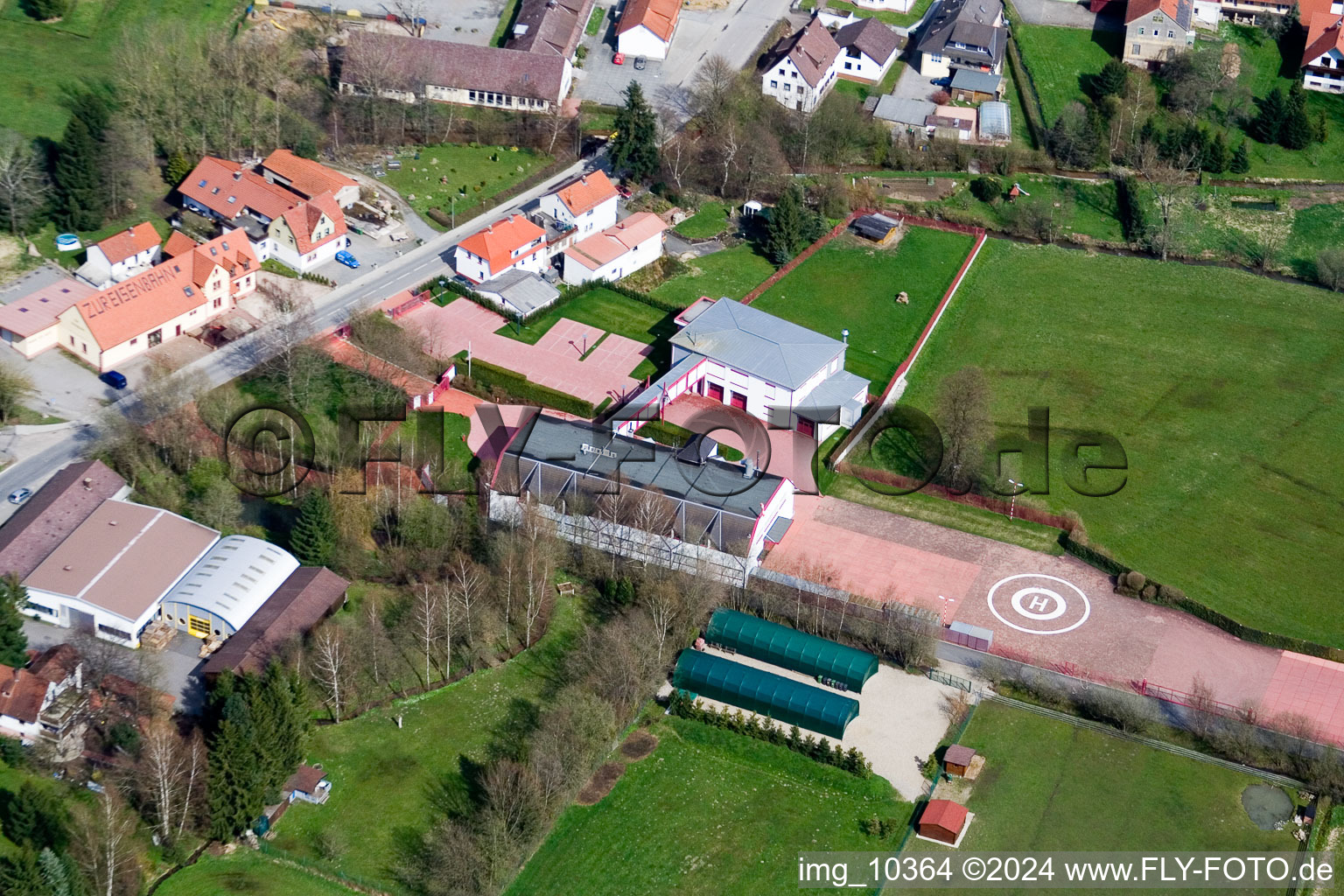 Photographie aérienne de Joest Racing Classique à le quartier Affolterbach in Wald-Michelbach dans le département Hesse, Allemagne