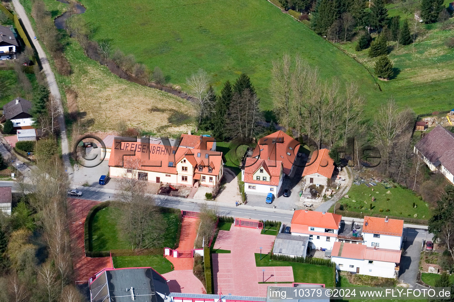 Image drone de Quartier Affolterbach in Wald-Michelbach dans le département Hesse, Allemagne