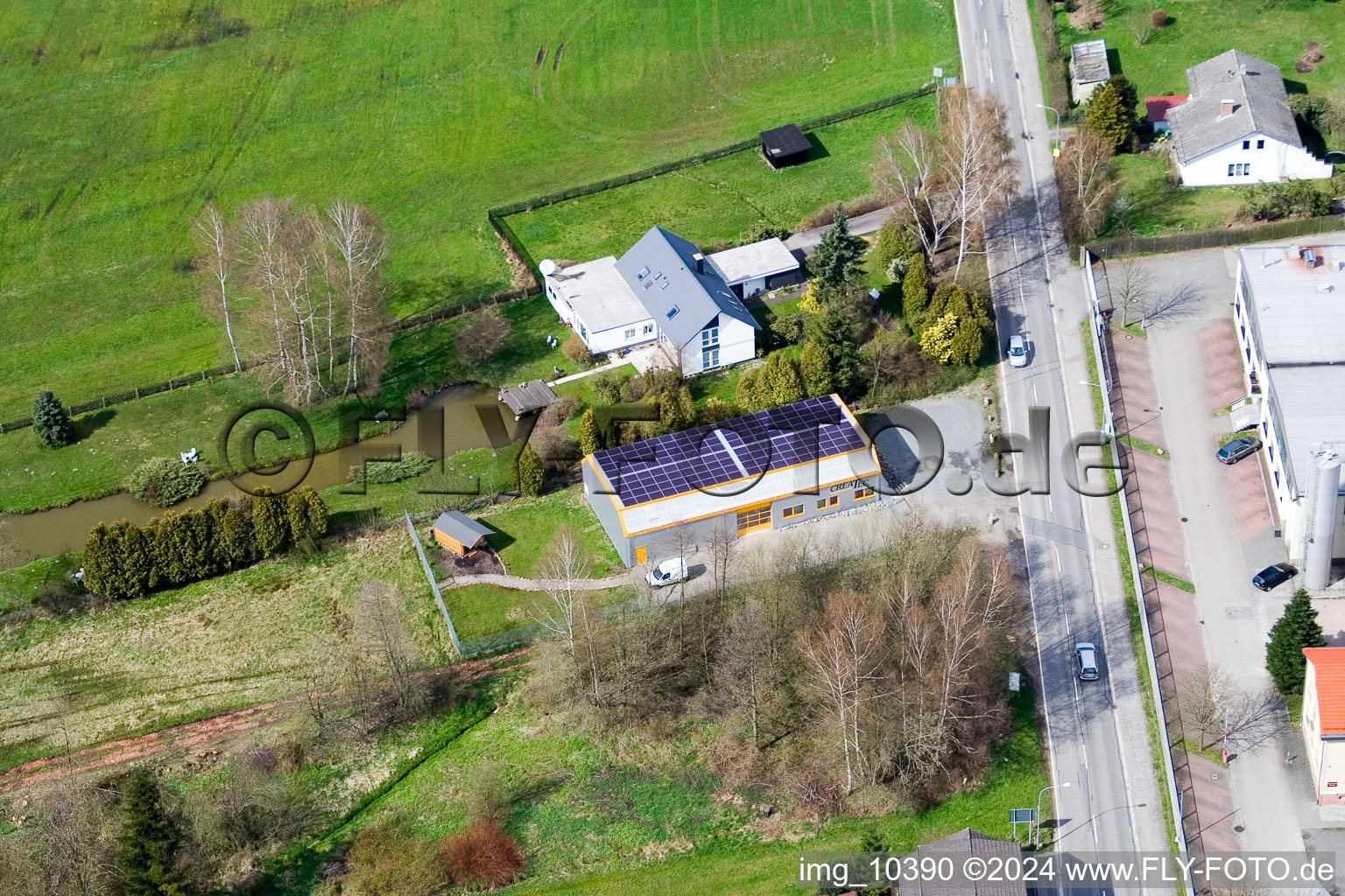 Photographie aérienne de Quartier Affolterbach in Wald-Michelbach dans le département Hesse, Allemagne