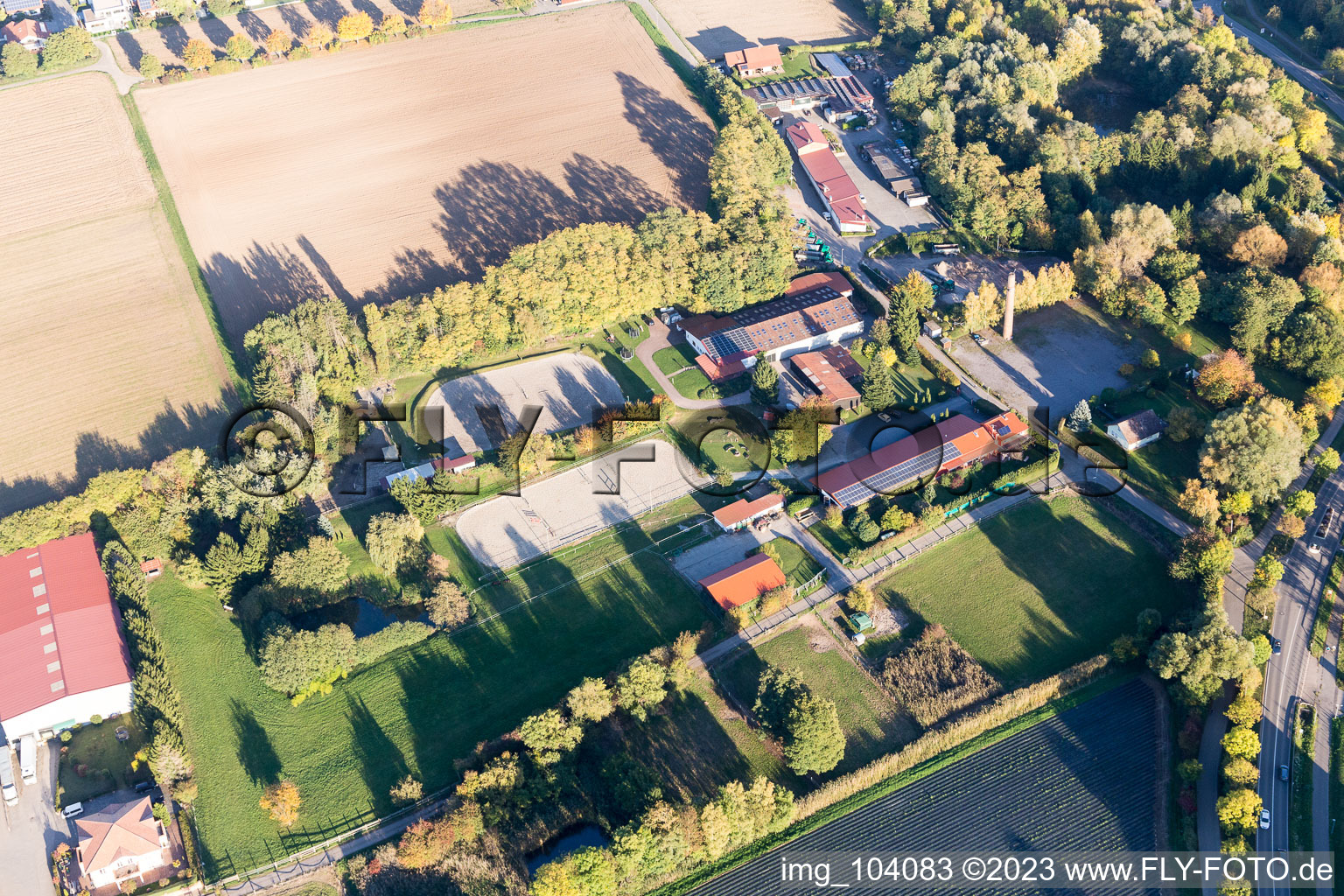 Quartier Herxheim in Herxheim bei Landau dans le département Rhénanie-Palatinat, Allemagne d'un drone