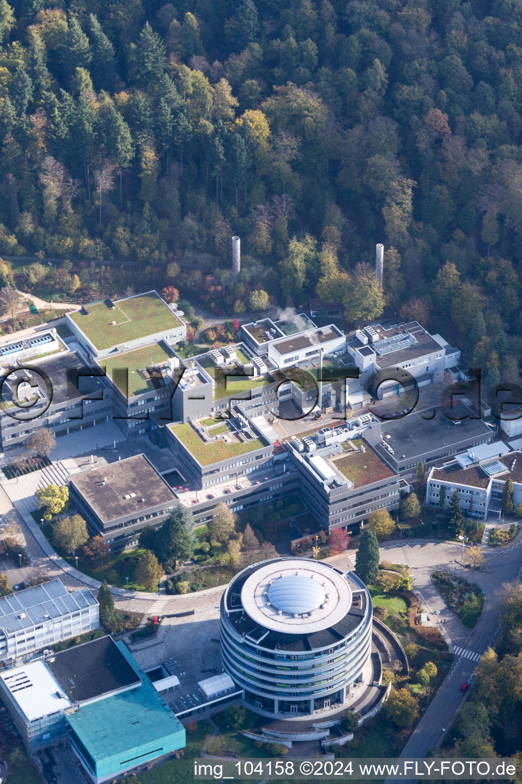 Photographie aérienne de EMBL à le quartier Rohrbach in Heidelberg dans le département Bade-Wurtemberg, Allemagne