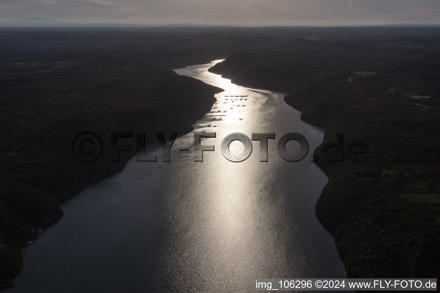 Vrsar dans le département Gespanschaft Istrien, Croatie depuis l'avion