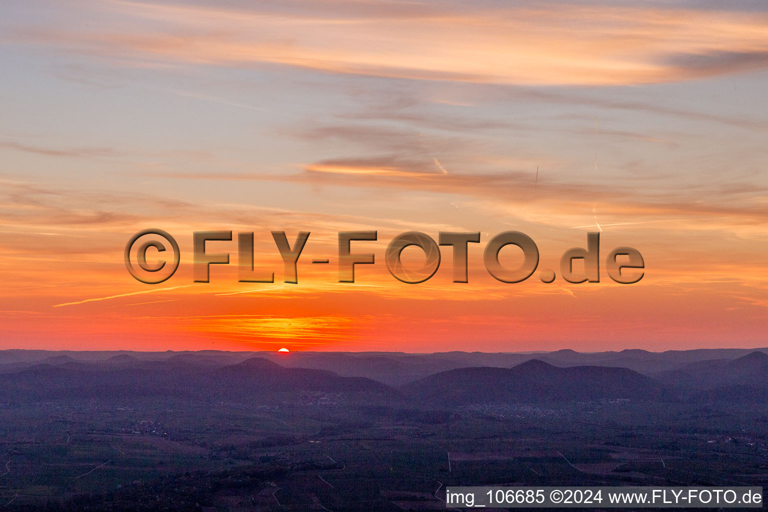 Winden dans le département Rhénanie-Palatinat, Allemagne vue du ciel