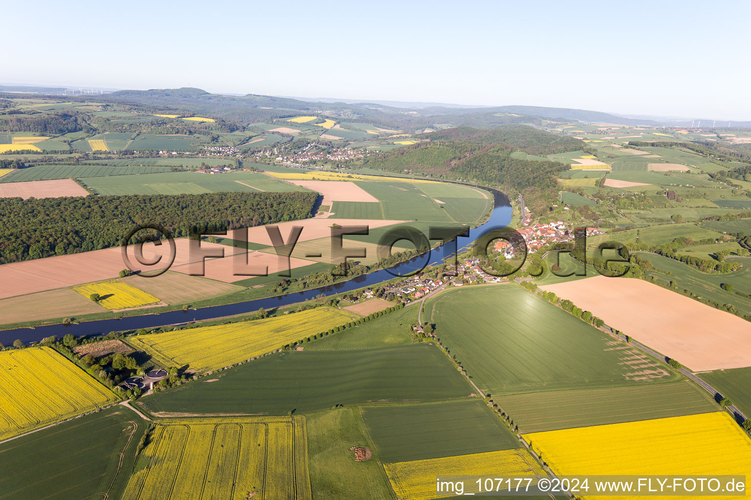 Photographie aérienne de Brevörde dans le département Basse-Saxe, Allemagne