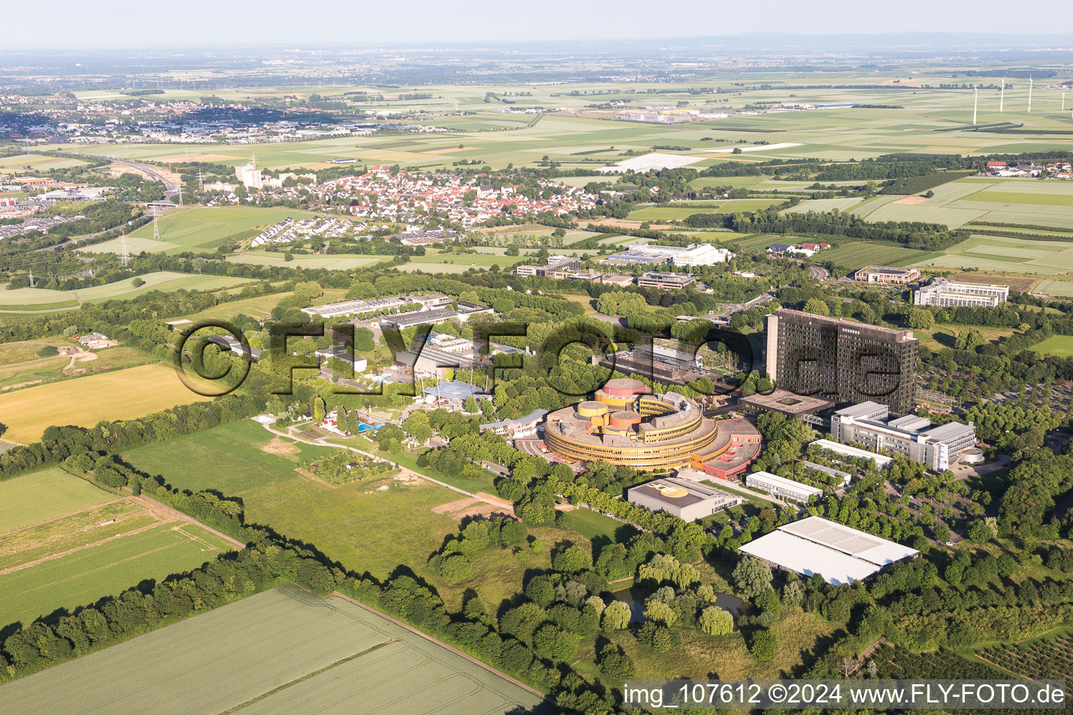 Photographie aérienne de Quartier Lerchenberg in Mainz dans le département Rhénanie-Palatinat, Allemagne