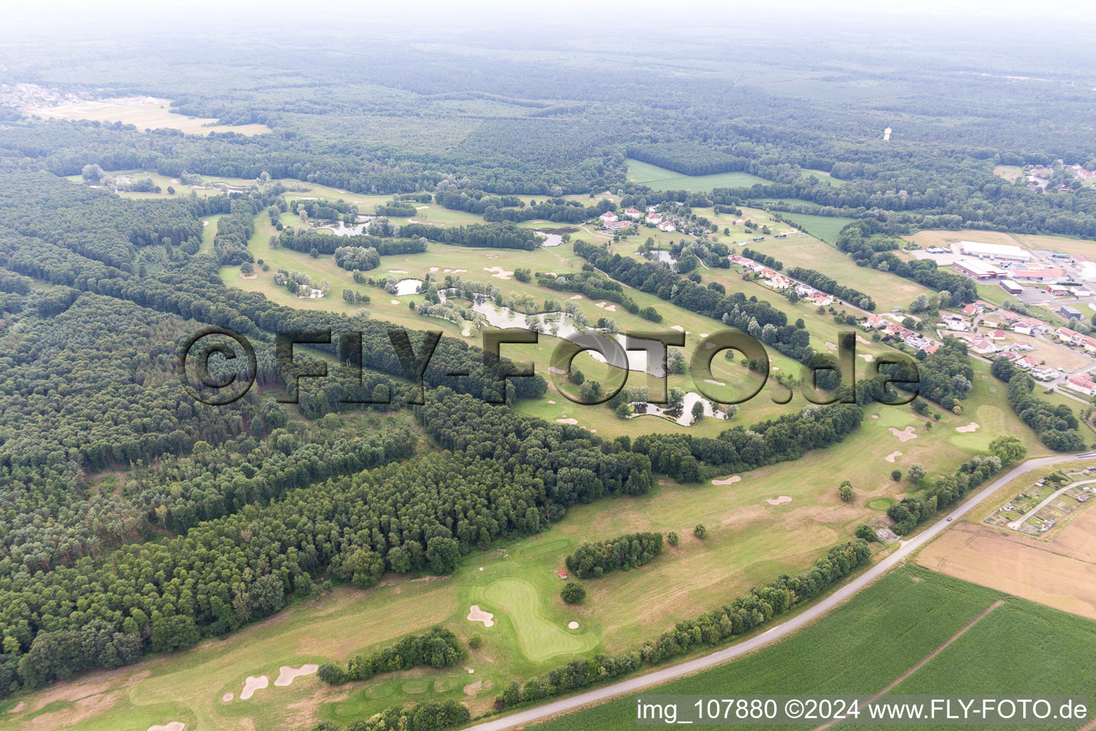 Photographie aérienne de Club de golf à Soufflenheim dans le département Bas Rhin, France