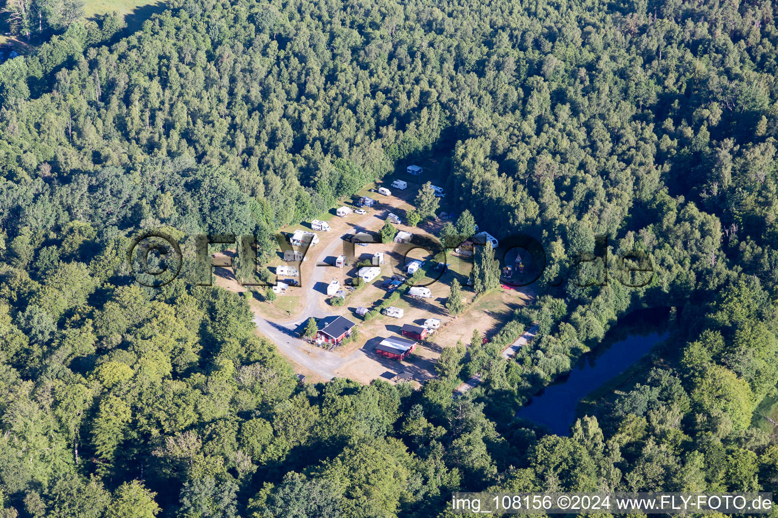 Photographie aérienne de Torne dans le département Kronoberg, Suède