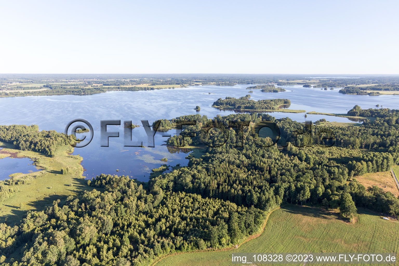 Photographie aérienne de Vrankunge dans le département Kronoberg, Suède