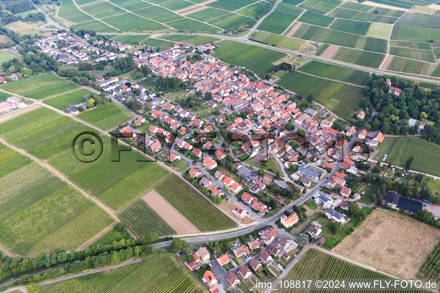 Quartier Wollmesheim in Landau in der Pfalz dans le département Rhénanie-Palatinat, Allemagne hors des airs