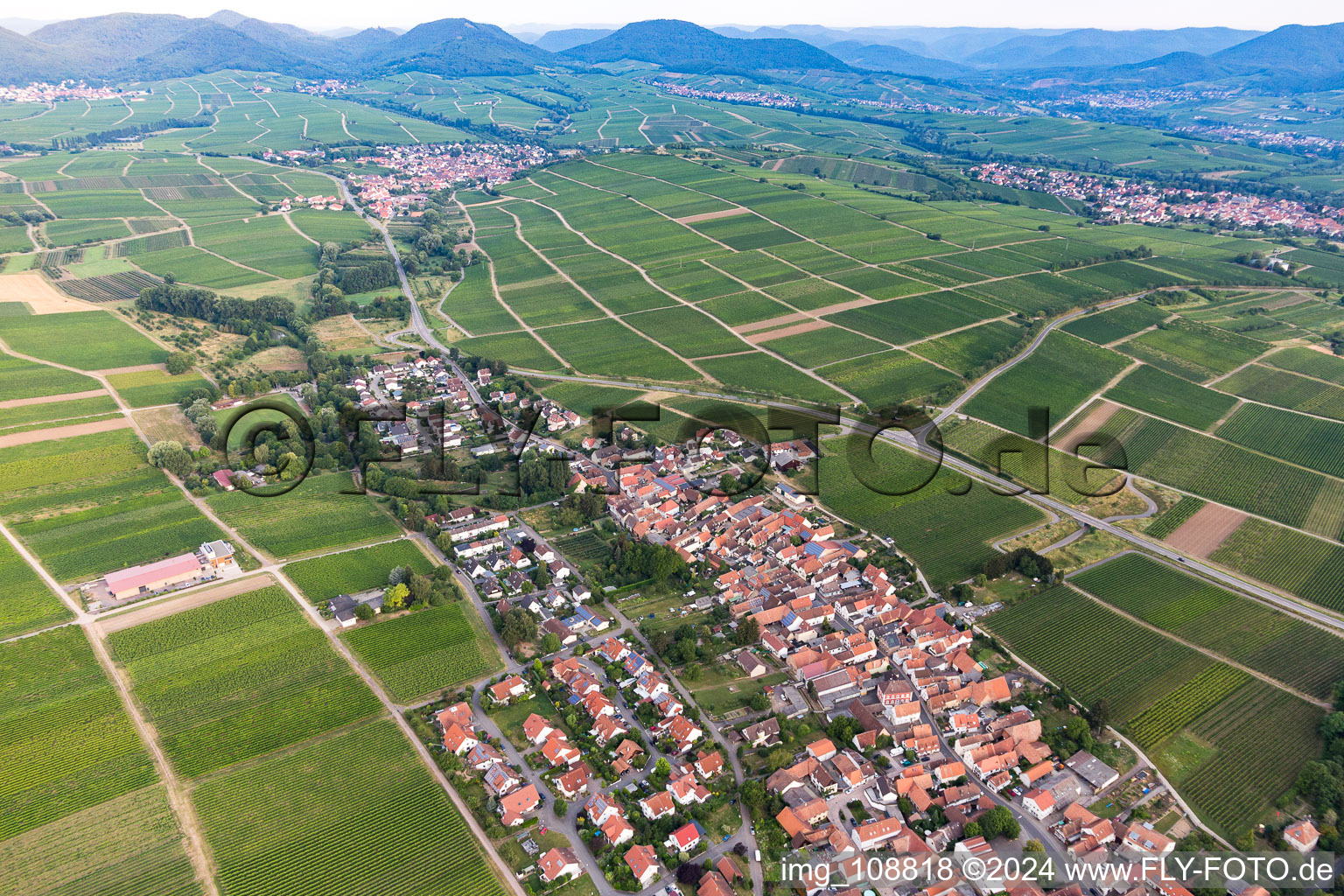 Quartier Wollmesheim in Landau in der Pfalz dans le département Rhénanie-Palatinat, Allemagne vue d'en haut