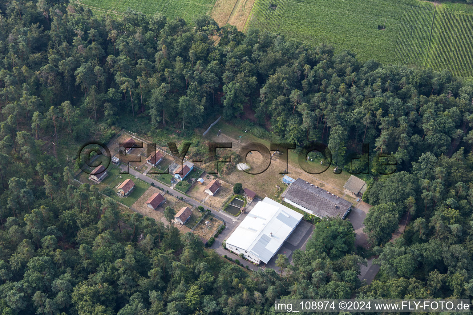 Image drone de Hatzenbühl dans le département Rhénanie-Palatinat, Allemagne