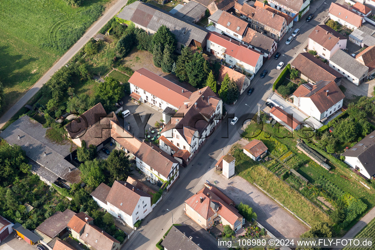 Photographie aérienne de Sarrestr à Kandel dans le département Rhénanie-Palatinat, Allemagne