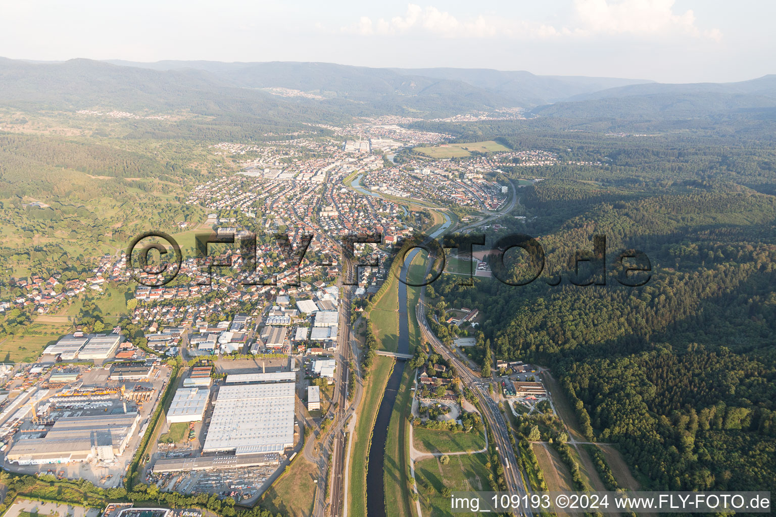 Photographie aérienne de Bad Rotenfels dans le département Bade-Wurtemberg, Allemagne