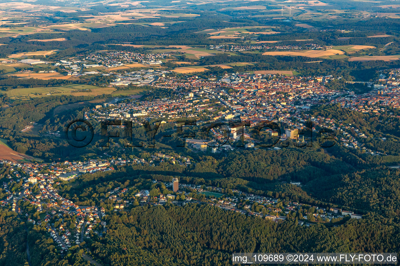 Vue aérienne de Quartier Ruhbank in Pirmasens dans le département Rhénanie-Palatinat, Allemagne