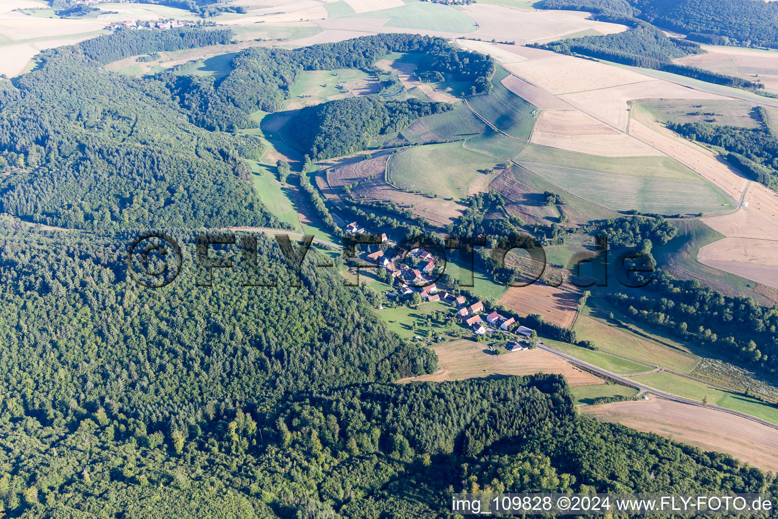 Gehrweiler dans le département Rhénanie-Palatinat, Allemagne d'en haut