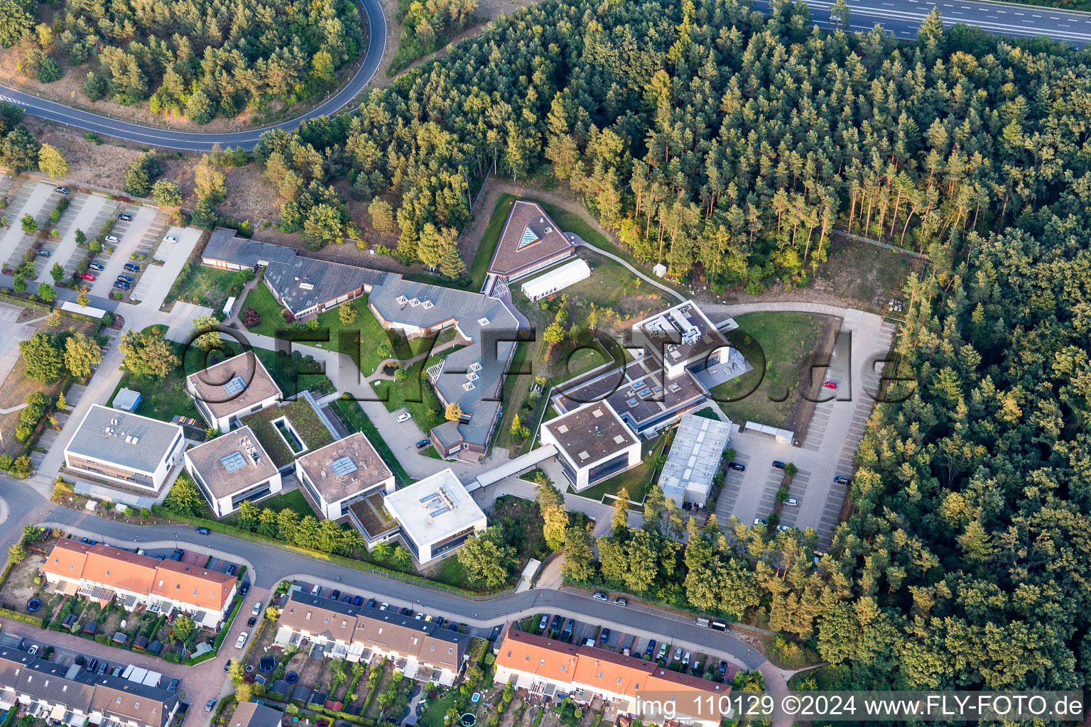 Vue aérienne de Campus- Werum Software & Systems AG et Werum IT Solutions GmbH à le quartier Lüne-Moorfeld in Lüneburg dans le département Basse-Saxe, Allemagne