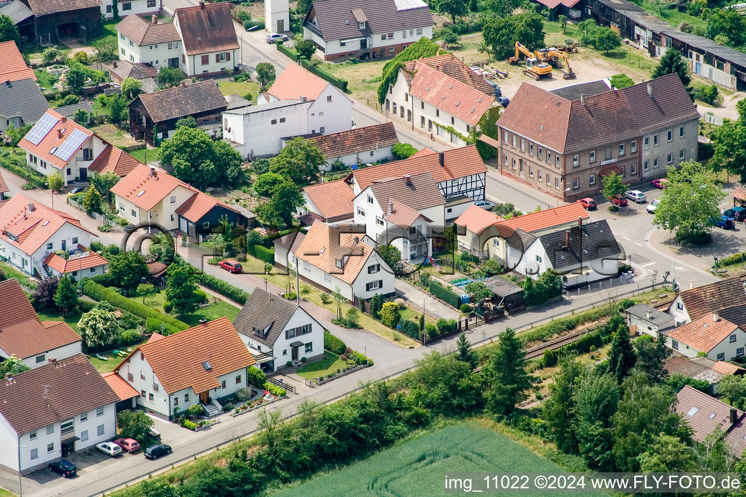 Image drone de Barbelroth dans le département Rhénanie-Palatinat, Allemagne