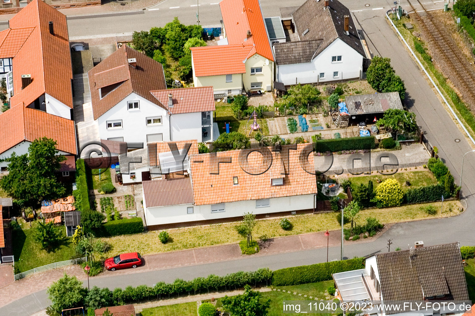 Image drone de Barbelroth dans le département Rhénanie-Palatinat, Allemagne