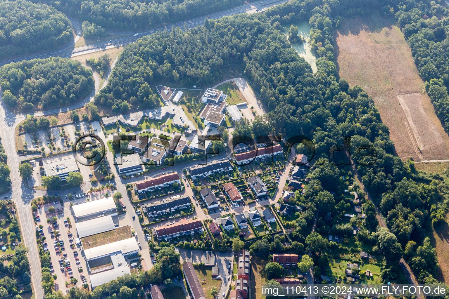 Photographie aérienne de Campus- Werum Software & Systems AG et Werum IT Solutions GmbH dans le quartier de Moorfeld à le quartier Lüne-Moorfeld in Lüneburg dans le département Basse-Saxe, Allemagne