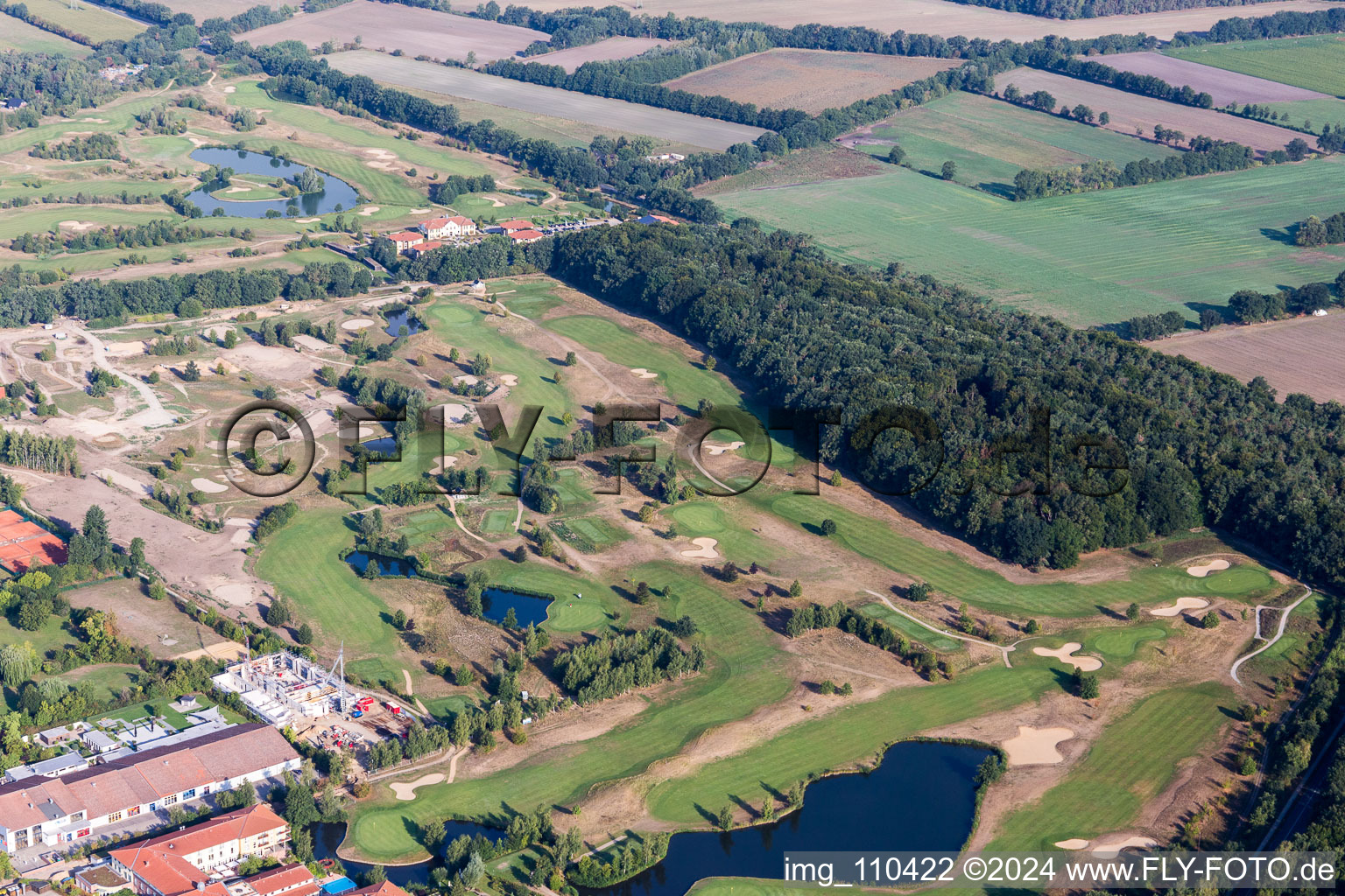 Photographie aérienne de Terrain du golf Golf Resort Adendorf à Adendorf dans le département Basse-Saxe, Allemagne