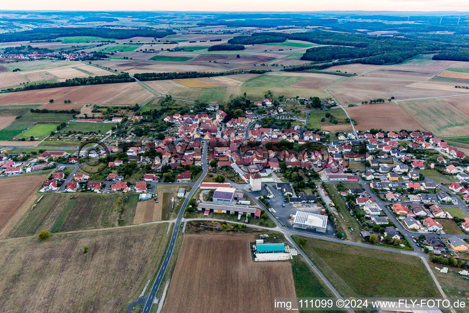 Greßthal dans le département Bavière, Allemagne d'en haut