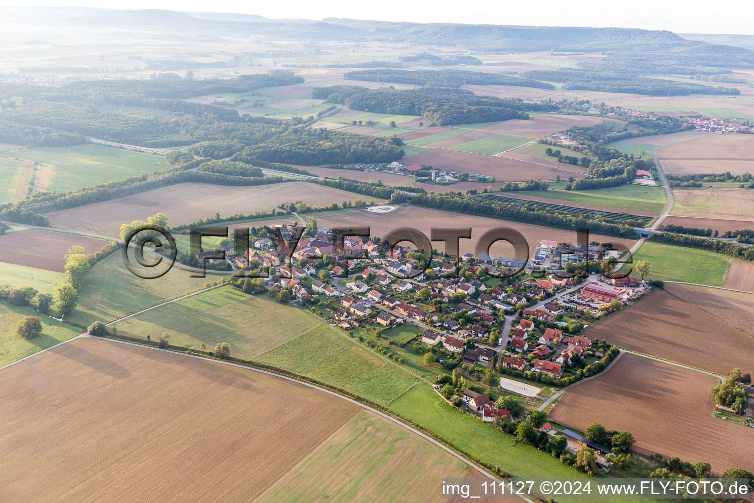 Horhausen dans le département Bavière, Allemagne d'en haut