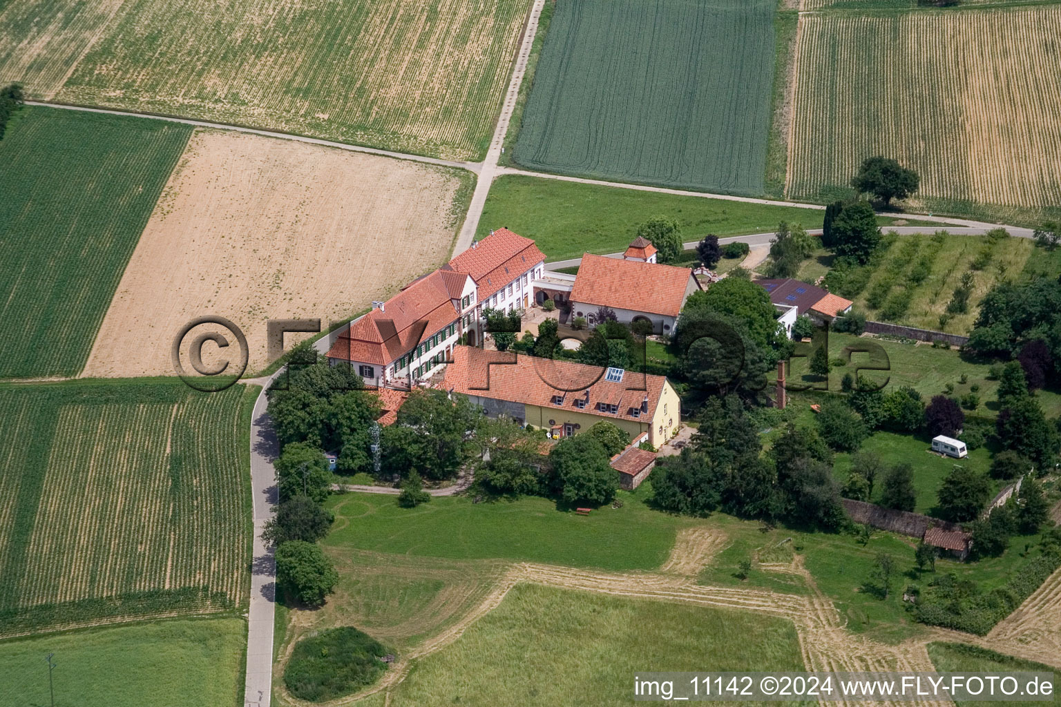 Vue aérienne de Atelier pour résidences-services Atelier pour talents cachés à but non lucratif GmbH à Haftelhof à le quartier Haftelhof in Schweighofen dans le département Rhénanie-Palatinat, Allemagne