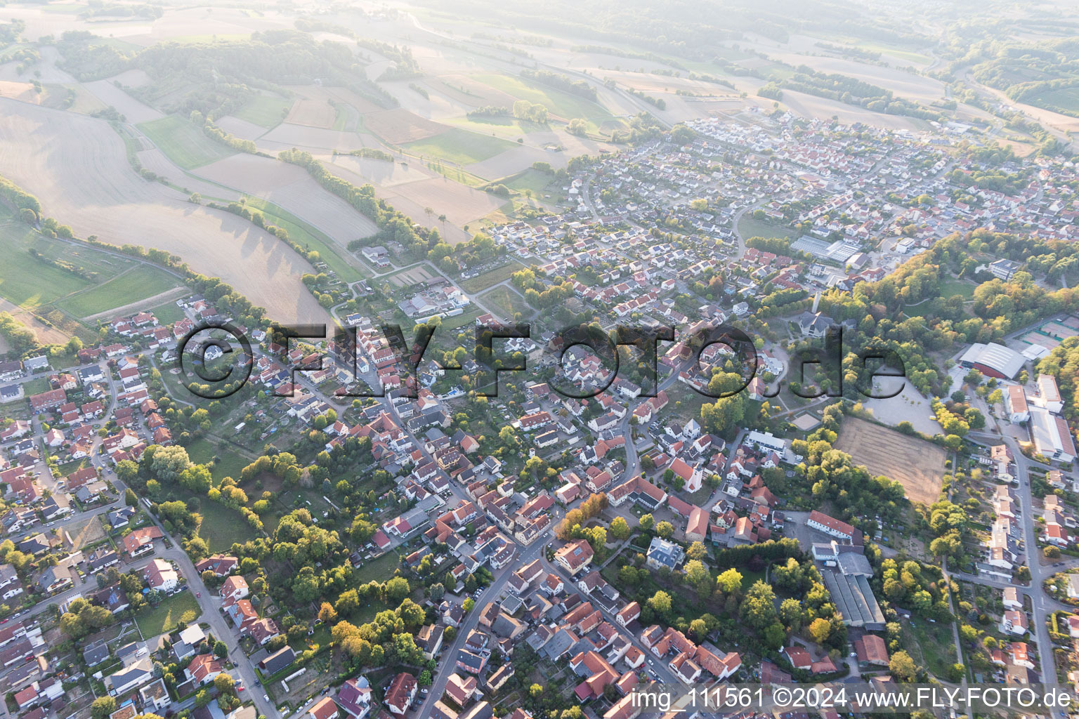 Photographie aérienne de Michelfeld dans le département Bade-Wurtemberg, Allemagne