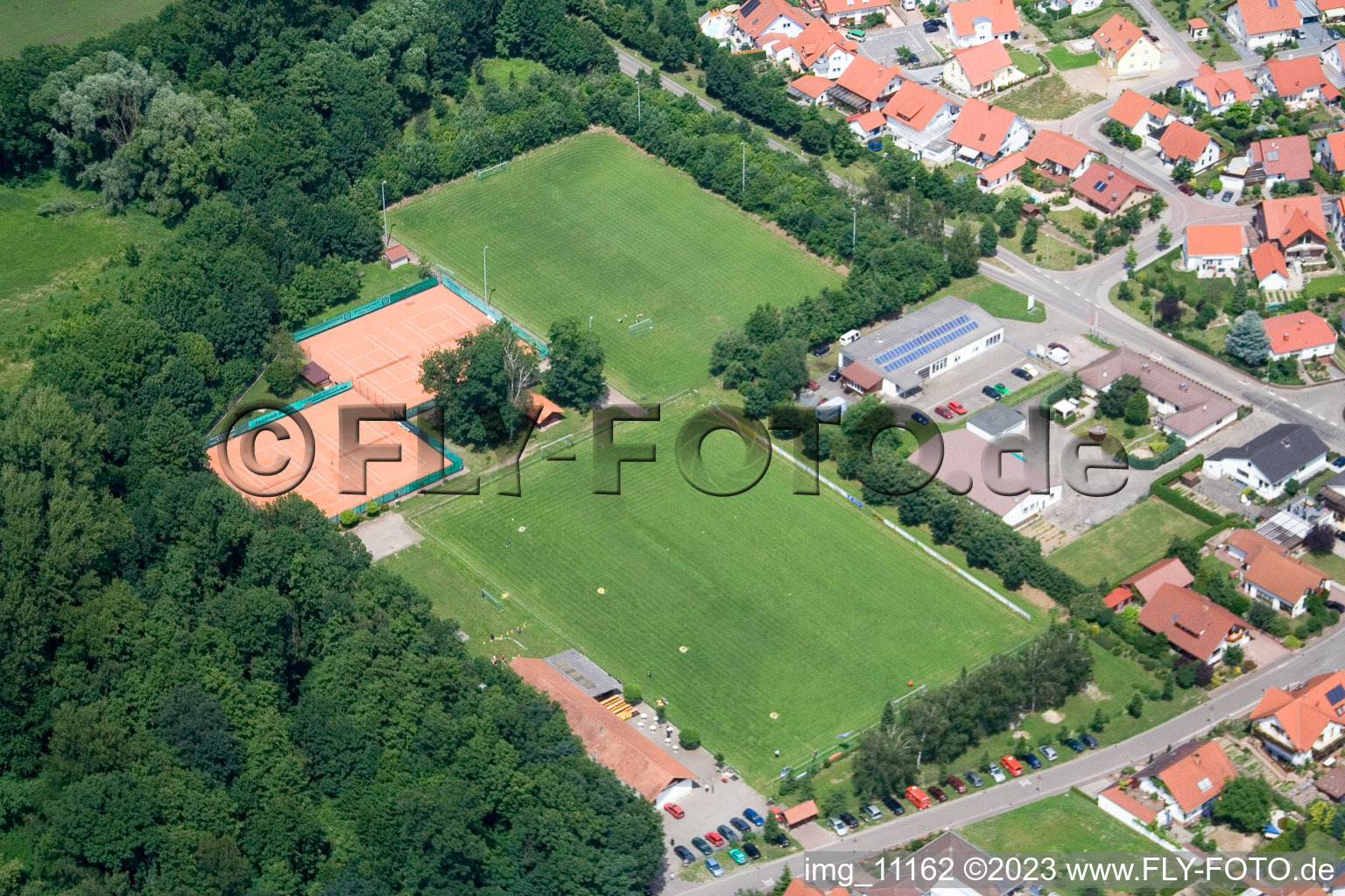 Photographie aérienne de Winden dans le département Rhénanie-Palatinat, Allemagne