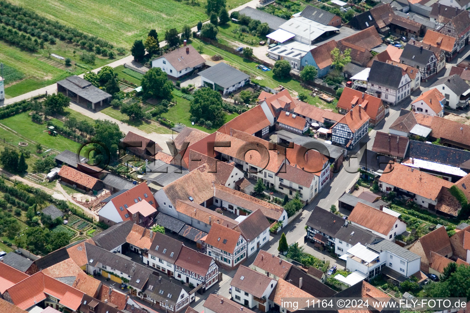 Winden dans le département Rhénanie-Palatinat, Allemagne d'en haut