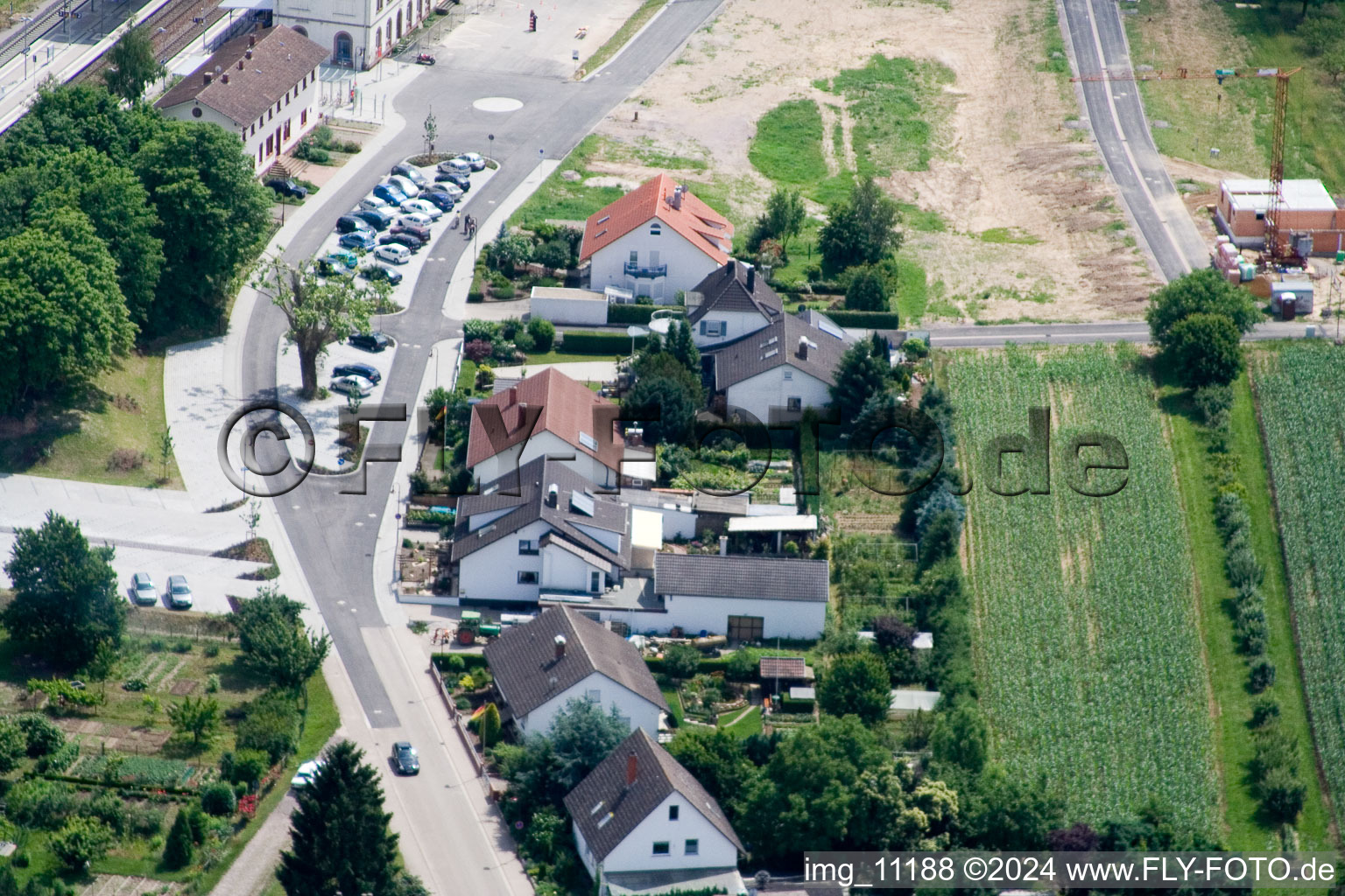 Vue oblique de Winden dans le département Rhénanie-Palatinat, Allemagne