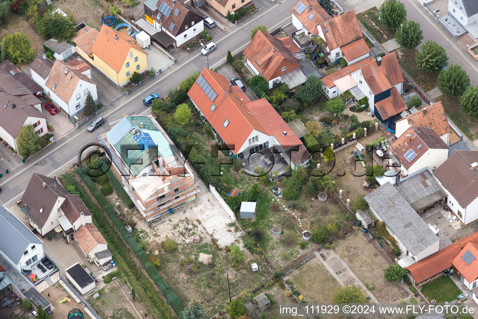 Photographie aérienne de Règlement à Kandel dans le département Rhénanie-Palatinat, Allemagne