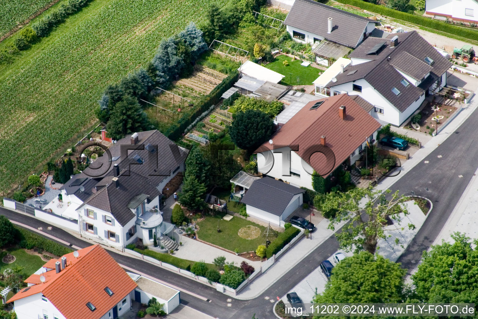 Photographie aérienne de Winden dans le département Rhénanie-Palatinat, Allemagne