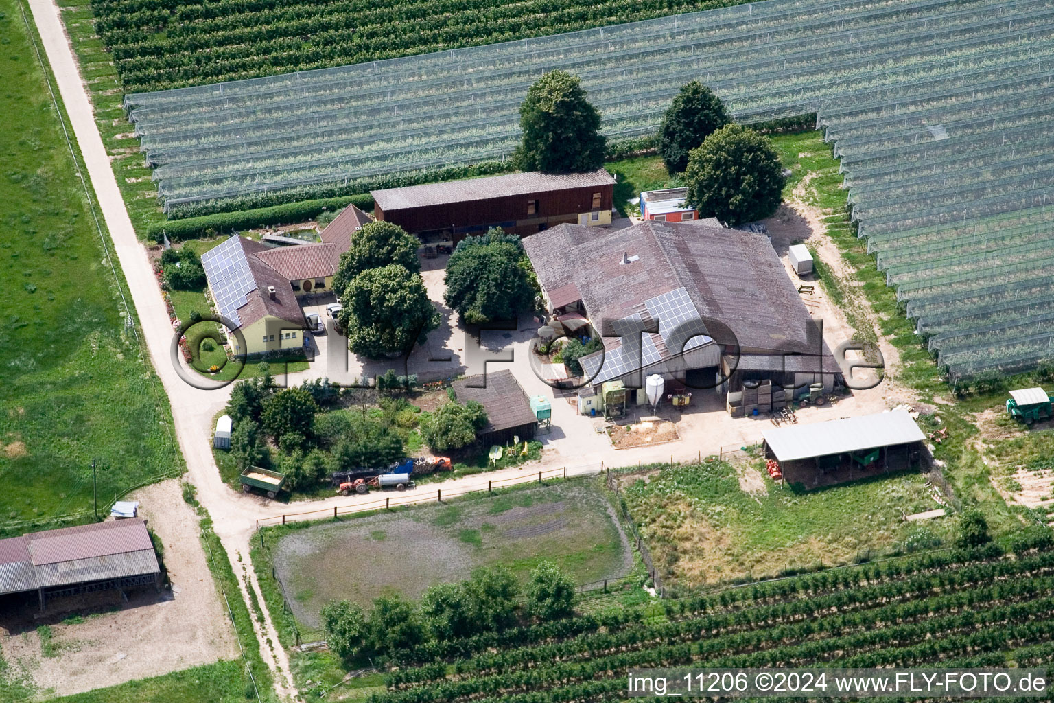 Winden dans le département Rhénanie-Palatinat, Allemagne d'en haut