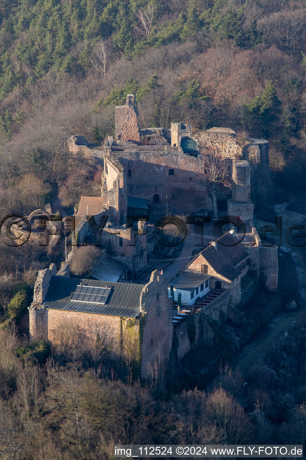 Eschbach dans le département Rhénanie-Palatinat, Allemagne hors des airs