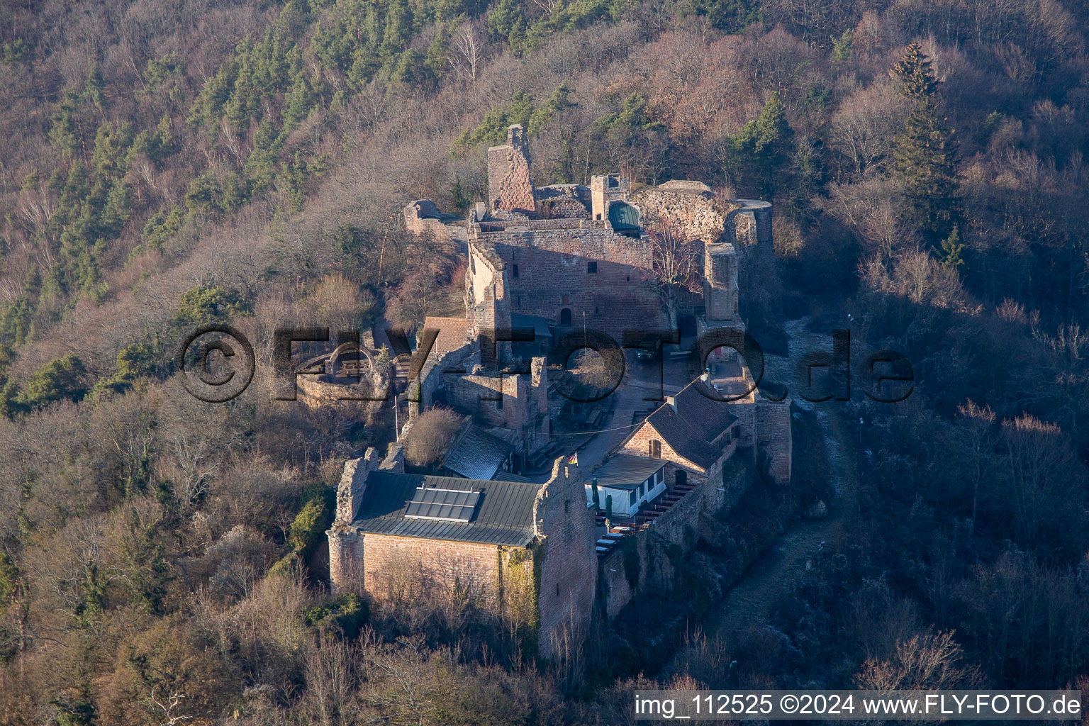 Eschbach dans le département Rhénanie-Palatinat, Allemagne vue d'en haut