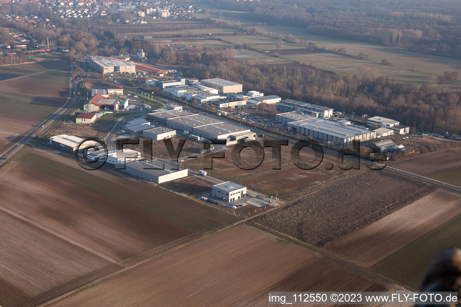 Image drone de Quartier Herxheim in Herxheim bei Landau dans le département Rhénanie-Palatinat, Allemagne