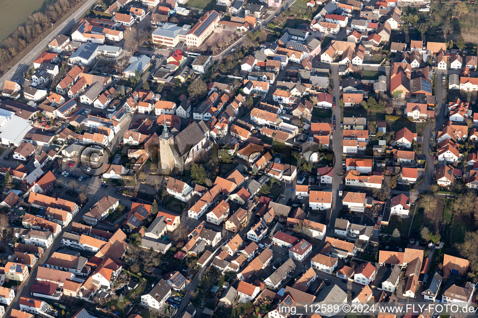 Photographie aérienne de Steinfeld dans le département Rhénanie-Palatinat, Allemagne